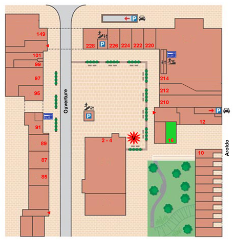 plattegrond kapper